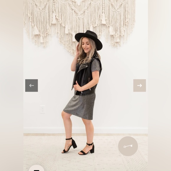 The Midnight Moto Vegan Leather Vest - RD Style - Medium - Elle's Boutique - Picture 4 of 12